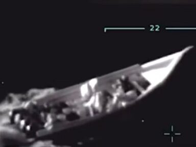 Barco atacado pelos EUA estava retornando à costa da Venezuela