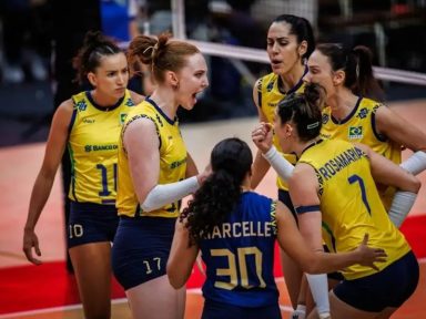 Com garra até o fim, Brasil supera o Japão e conquista o bronze no Mundial de Vôlei