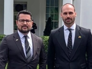 PGR denuncia Bananinha e Paulo Figueiredo por coação à Justiça