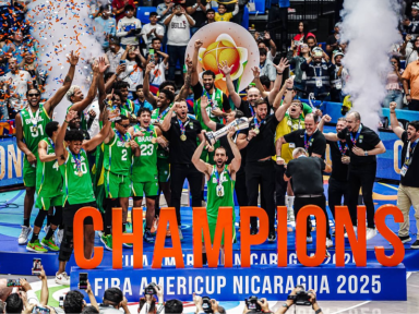 Brasil derrota Argentina e conquista a Copa América de Basquete