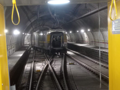 Descarrilamento rompe trem em linha privatizada do Metrô de São Paulo