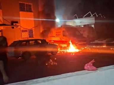 Palestinos relatam noite de terror na cidade de Gaza