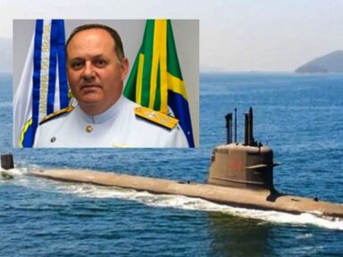 Almirante propõe “frota de submarinos nucleares” brasileira em defesa da costa do país