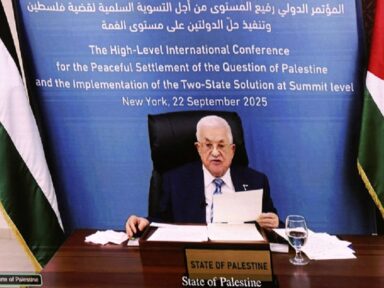 “Aqui estou após dois anos de genocídio contra o povo palestino”, denuncia Abbas na ONU