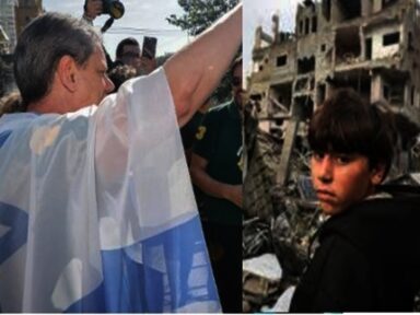 Tarcísio silencia sobre 60 mil civis assassinados em Gaza, mas lamenta um fascista morto dos EUA