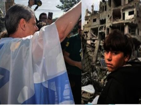 Tarcísio silencia sobre 60 mil civis assassinados em Gaza, mas lamenta um fascista morto dos EUA